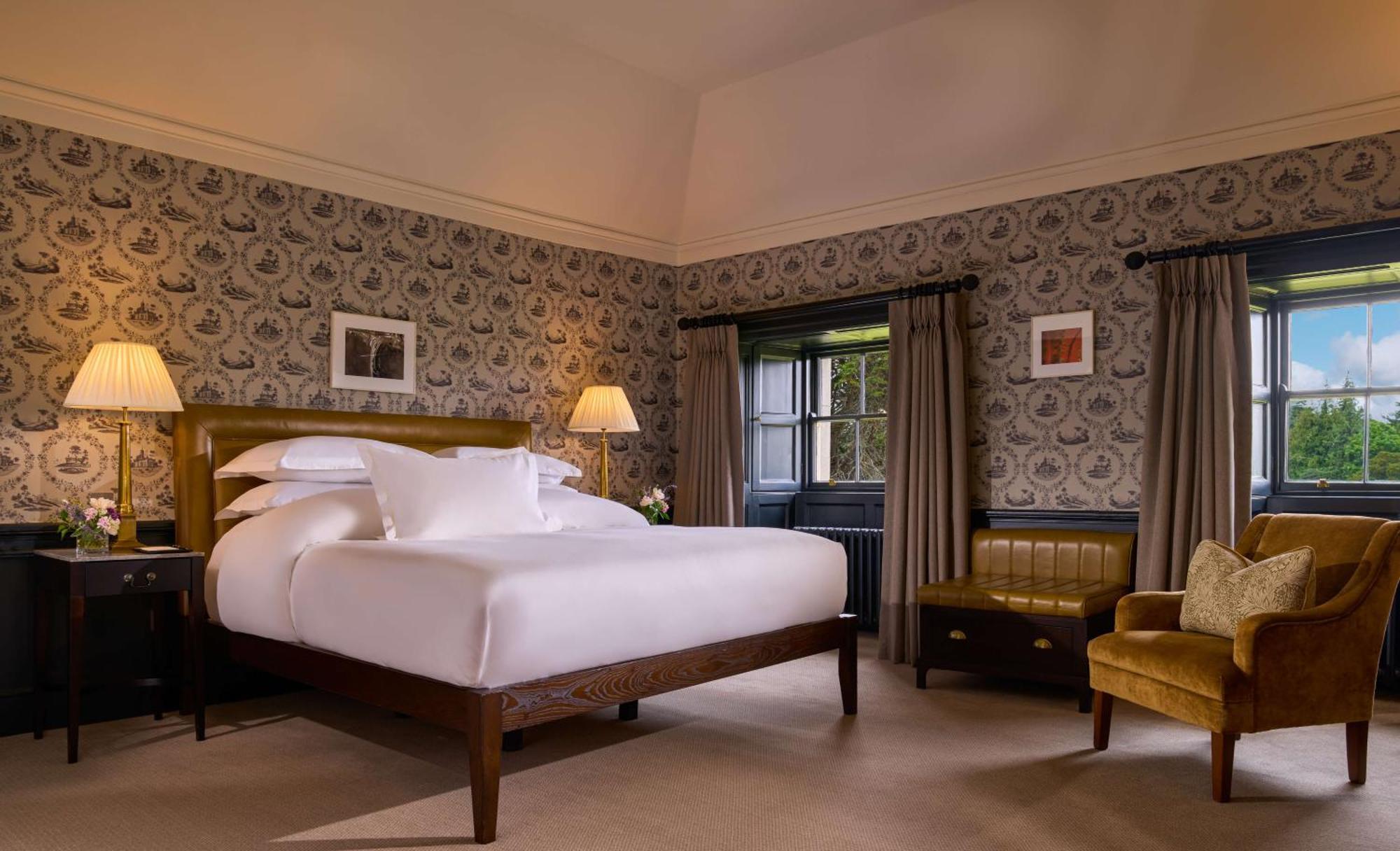 Carton House A Fairmont Managed Hotel Maynooth Exterior foto A bedroom at the hotel